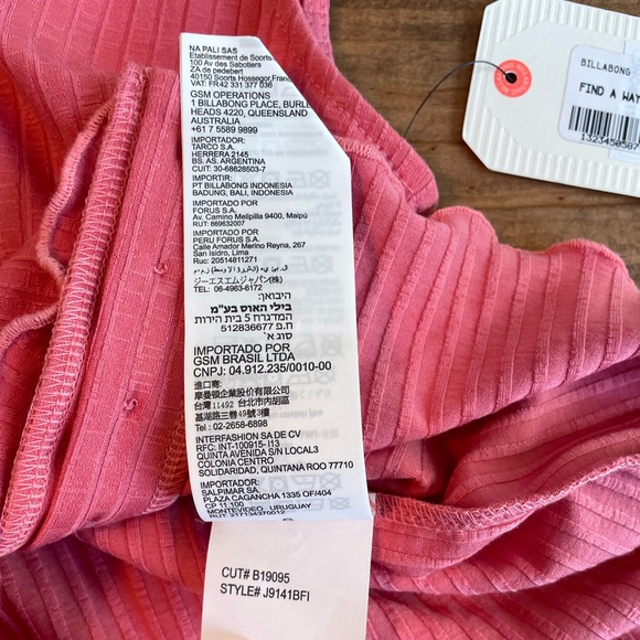 NWT Billabong Find A Way Tank - Picture 8 of 10